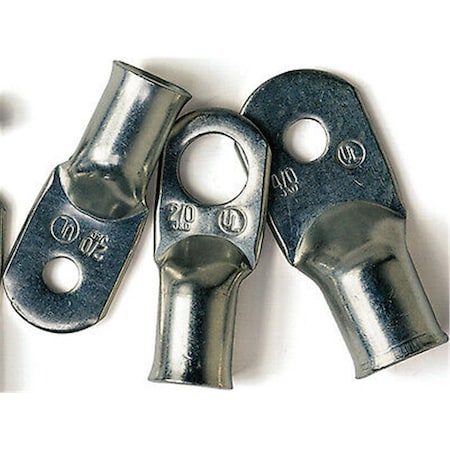 Safety First 252257 0.5 in. No. 4 Tinned Batt Lug, 2PK SA3583122